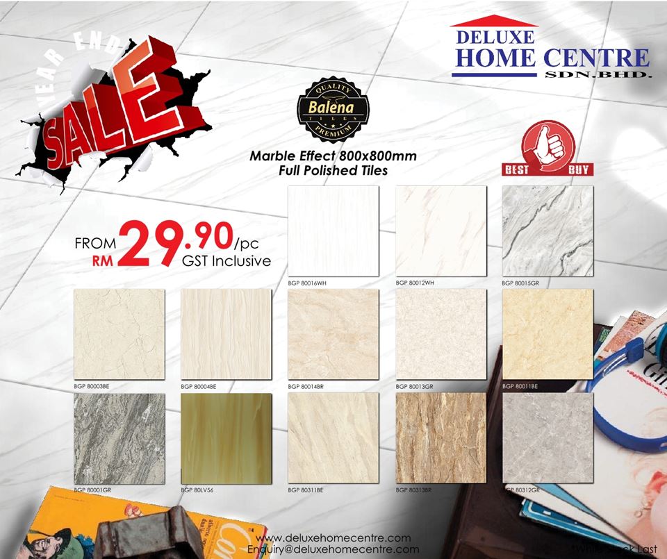 Promotion - Ceramic Tiles in Malaysia | Deluxe Ceramic Tiles Malaysia